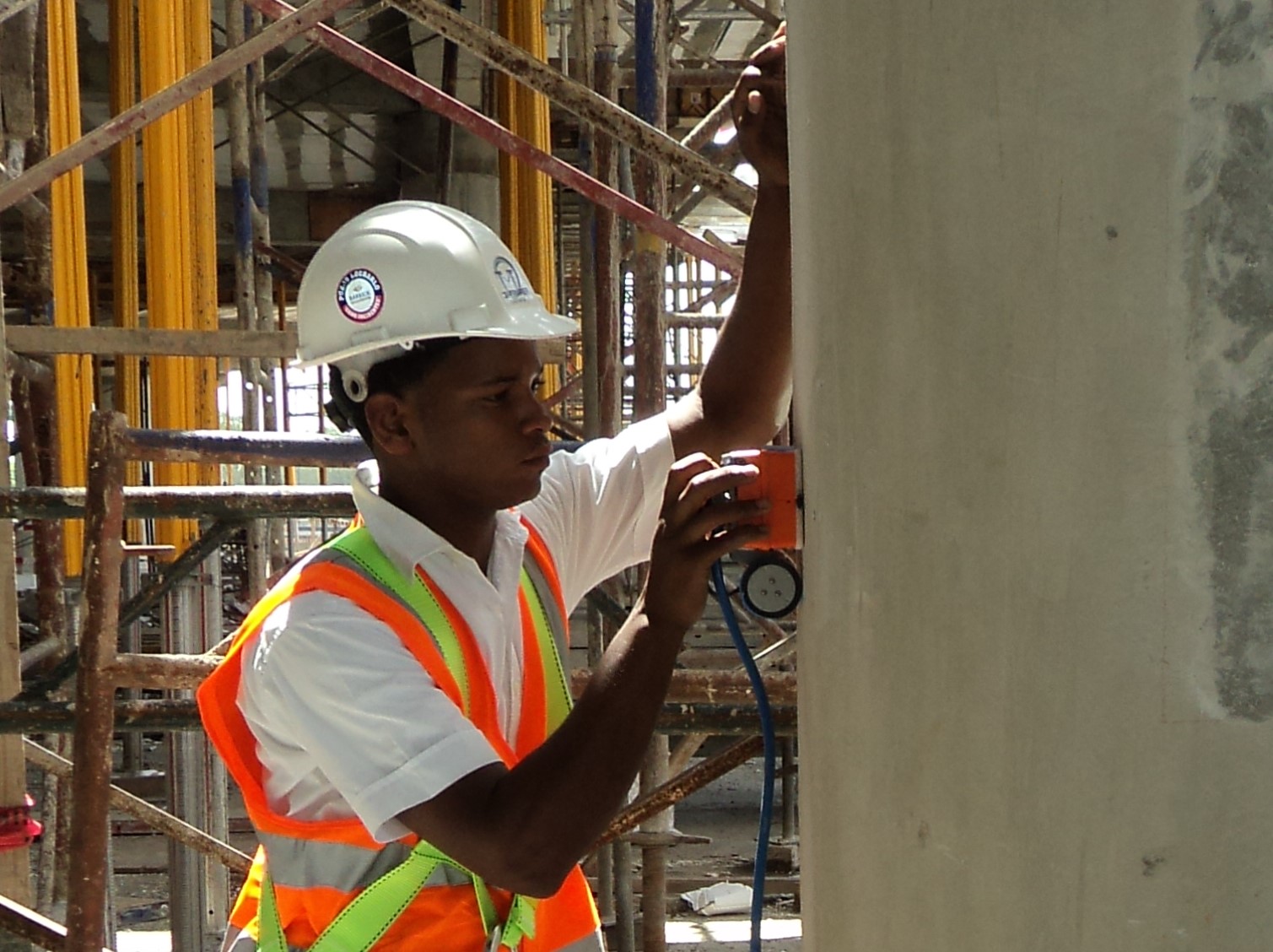non-destructive testing in reinforced concrete